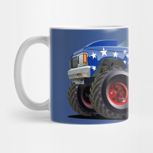 Cartoon monster truck Mug
